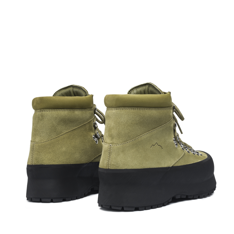 Rosset Green Moss Suede M